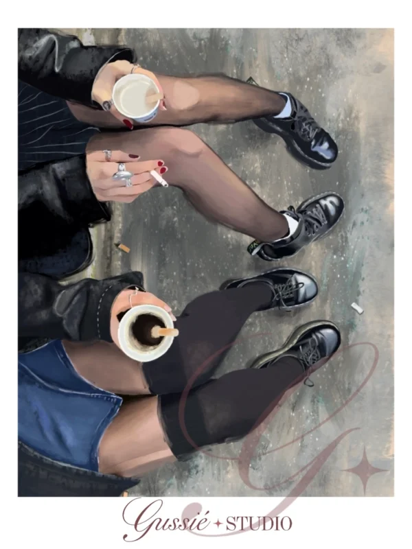 cover_product_cafe_girls Café – Arte 02 «Coffee girls»