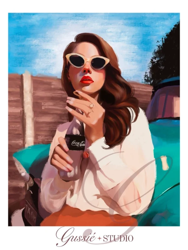 Fashion – Arte 01 «Lana del Rey»