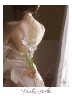 Floral – Arte 02 «Lirio blanco»