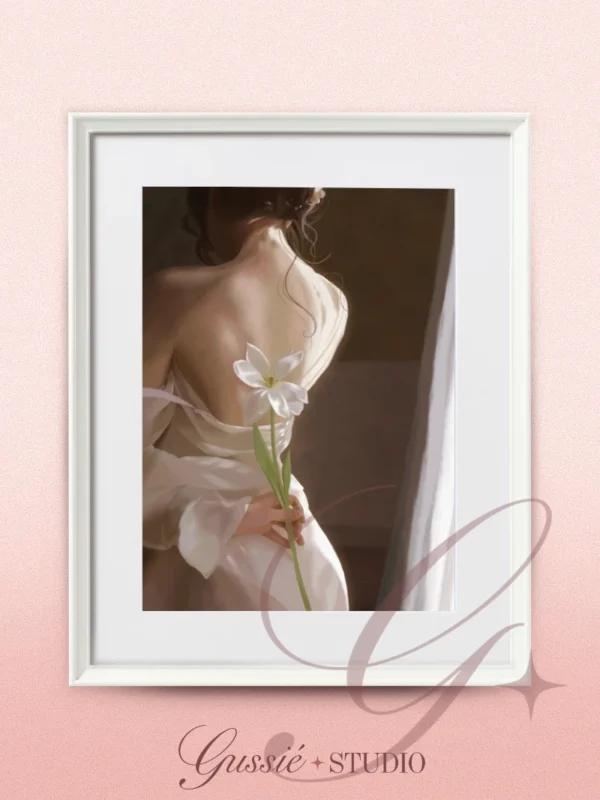 Floral – Arte 02 «Lirio blanco»