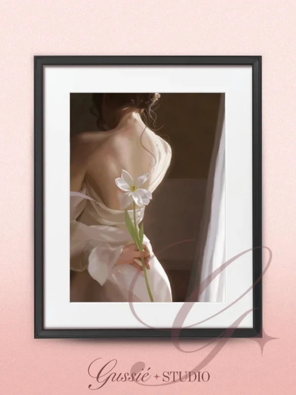 Floral – Arte 02 «Lirio blanco»
