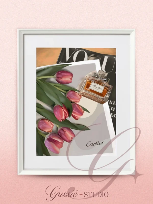 Floral – Arte 01 «Tulipanes»
