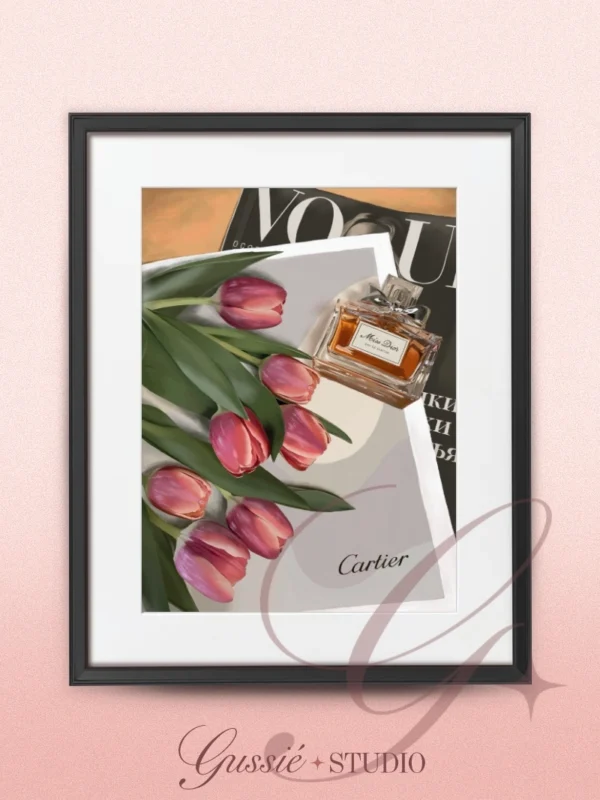 Floral – Arte 01 «Tulipanes»